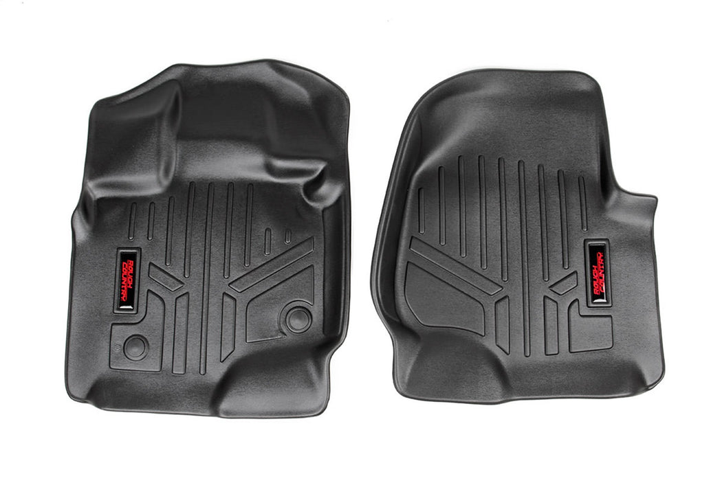 Rough Country M-5151 Heavy Duty Floor Mats Front 2pc-15-20 Ford F-150 Rough Country - Truck Part Superstore