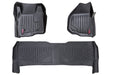 Rough Country M-51223 Heavy Duty Floor Mats Front/Rear-11-16 Ford Super Duty Crew Cab Depressed Pedal Rough Country - Truck Part Superstore
