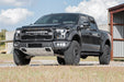 Rough Country 70700DRL Ford Triple LED Fog Light Kit Black Series w/White DRL 17-19 F-150 Raptor Rough Country - Truck Part Superstore