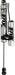 FOX Offroad Shocks 985-26-016 PERFORMANCE SERIES 2.0 SMOOTH BODY RESERVOIR SHOCK-ADJUSTABLE - Truck Part Superstore