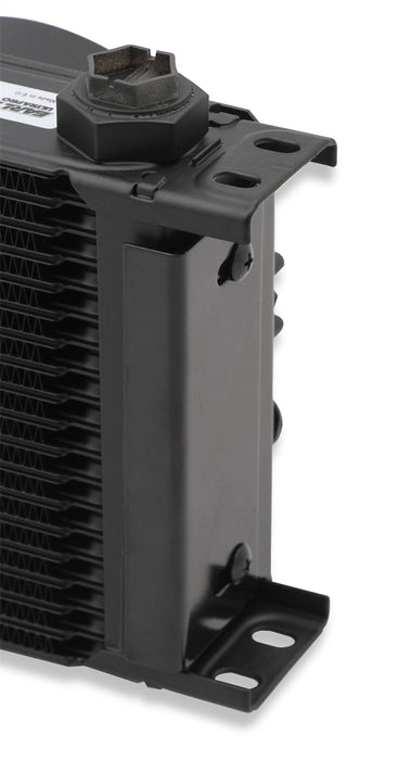 Earl's Performance FP219ERL UltraPro Oil Cooler; Black; w/Fan Pack; 19 Row; -10AN Female; Narrow; - Truck Part Superstore