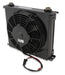 Earl's Performance FP434ERL UltraPro Oil Cooler; Black; 34 Row; w/Fan Pack; -10AN Female; Wide; - Truck Part Superstore