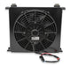 Earl's Performance FP434ERL UltraPro Oil Cooler; Black; 34 Row; w/Fan Pack; -10AN Female; Wide; - Truck Part Superstore
