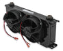 Earl's Performance FP820ERL UltraPro Oil Cooler; Black; w/Dual Fan Pack; 20 Row; -10AN Female; Extra-Wide; - Truck Part Superstore