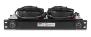 Earl's Performance FP820ERL UltraPro Oil Cooler; Black; w/Dual Fan Pack; 20 Row; -10AN Female; Extra-Wide; - Truck Part Superstore