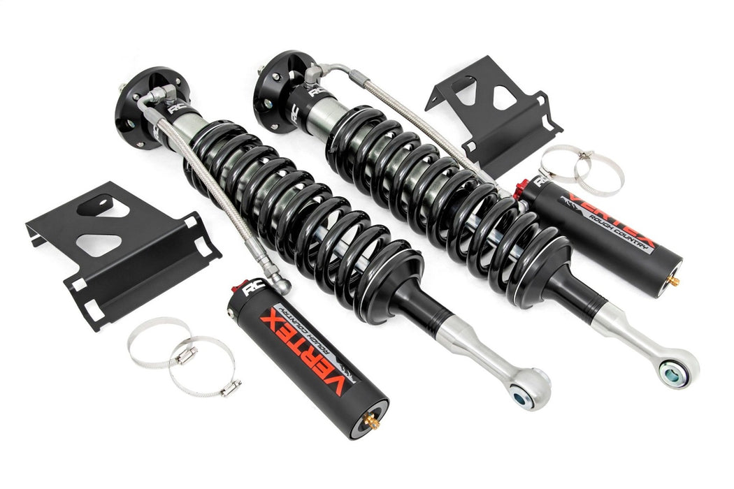 Rough Country 689039 Vertex 2.5 Adjustable Front Shocks 2 Inch 07-21 Toyota Tundra 4WD Rough Country - Truck Part Superstore