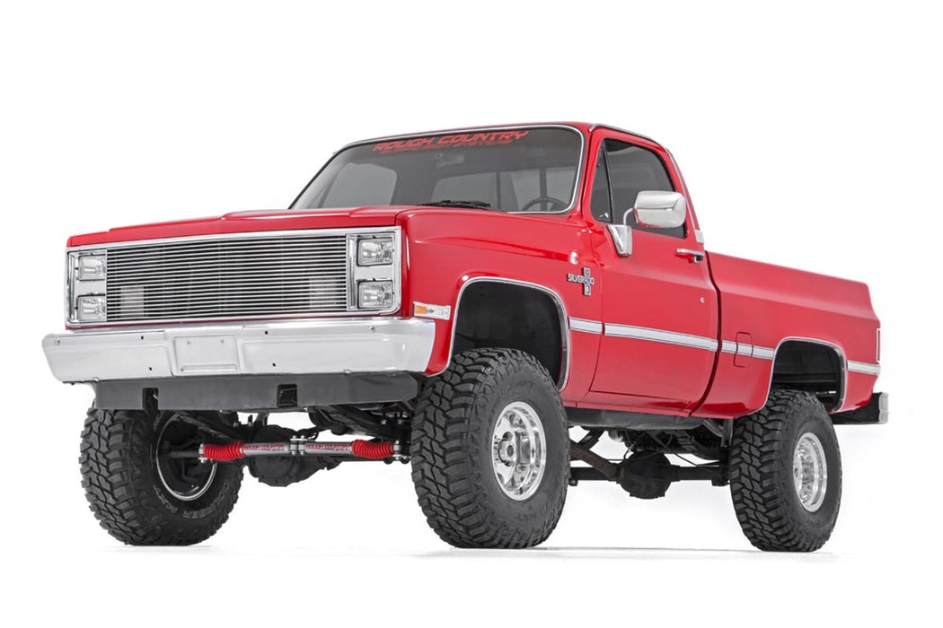 Rough Country 256.20 Suspension Lift Kit w/Shocks; 4 in. Lift; - Truck Part Superstore
