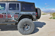 Fabtech FTS24213 Tube Fenders; 4.5 in. Wide; Rear;  Steel; Texture Black; - Truck Part Superstore