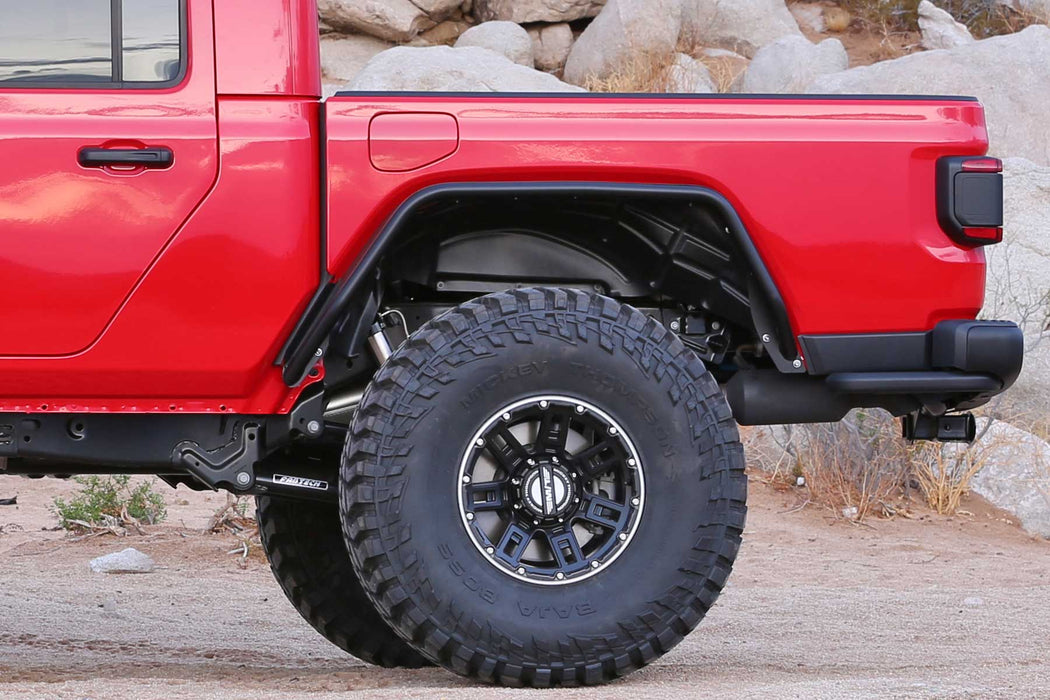 Fabtech FTS24248 Tube Fenders; Rear; - Truck Part Superstore