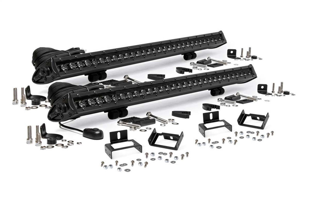 Rough Country 70771 Ford F-250/F-350 30 Inch Black Series Cree LED Grille Kit Pair For 11-16 Ford F-250/F-350 Rough Country - Truck Part Superstore