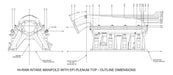 Holley EFI 300-650BK Holley EFI Hi-Ram Intake Manifold - Truck Part Superstore