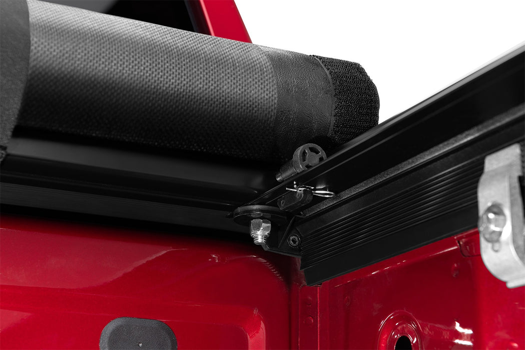 Lund 96096 Genesis™ Roll Up Tonneau; Black Leather Look; - Truck Part Superstore