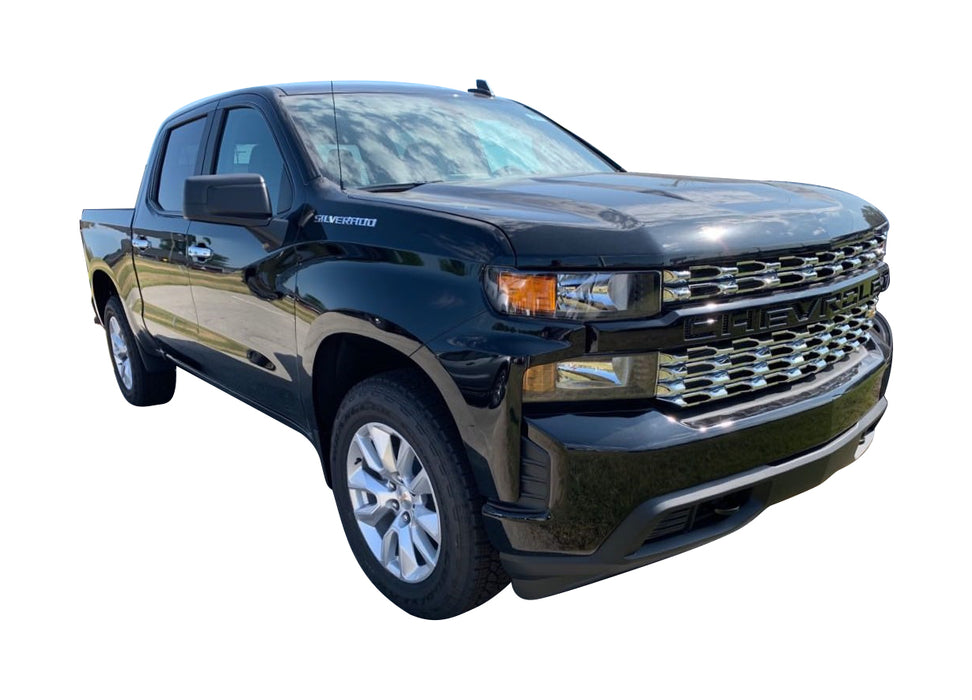 Coast To Coast IWCGI167 Overlay; 6 Piece; Chrome Plated; ABS Plastic; With Logo Cutout - Truck Part Superstore