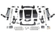 BDS Suspension 711FDSC 14-16 GM 1500 4wd 6"w/Blk Cast Steel DSC - Truck Part Superstore