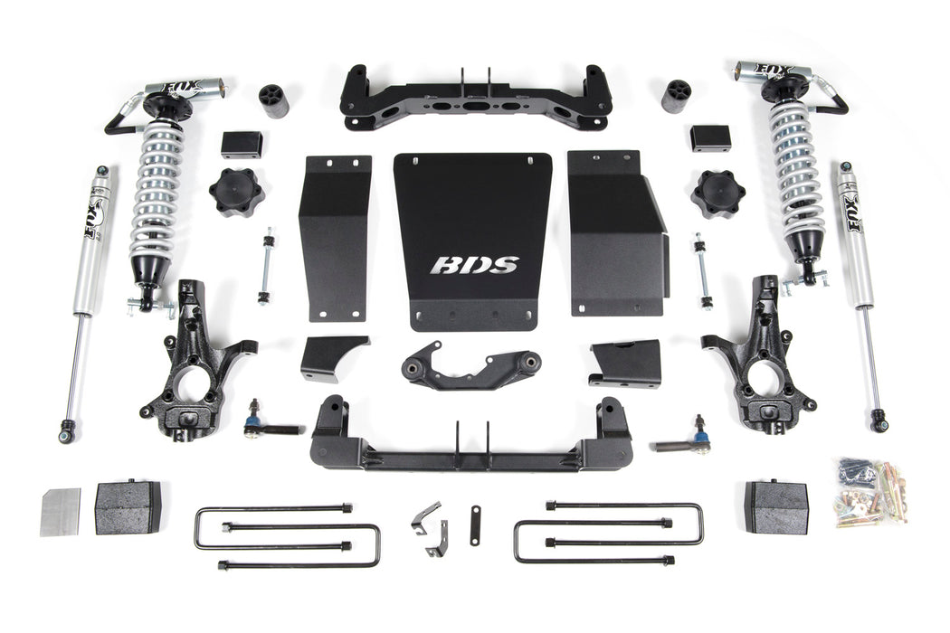 BDS Suspension 711F 14-16 GM 1500 4wd 6"w/Blk Cast Steel C/O - Truck Part Superstore