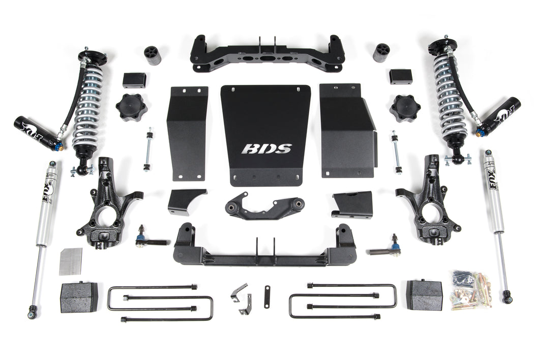 BDS Suspension 716FDSC 14-16 GM 1500 4wd 4"w/Blk Alum/Stamp DSC - Truck Part Superstore