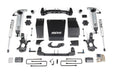 BDS Suspension 716F 14-16 GM 1500 4wd 4"w/Blk Alum/Stamp C/O - Truck Part Superstore
