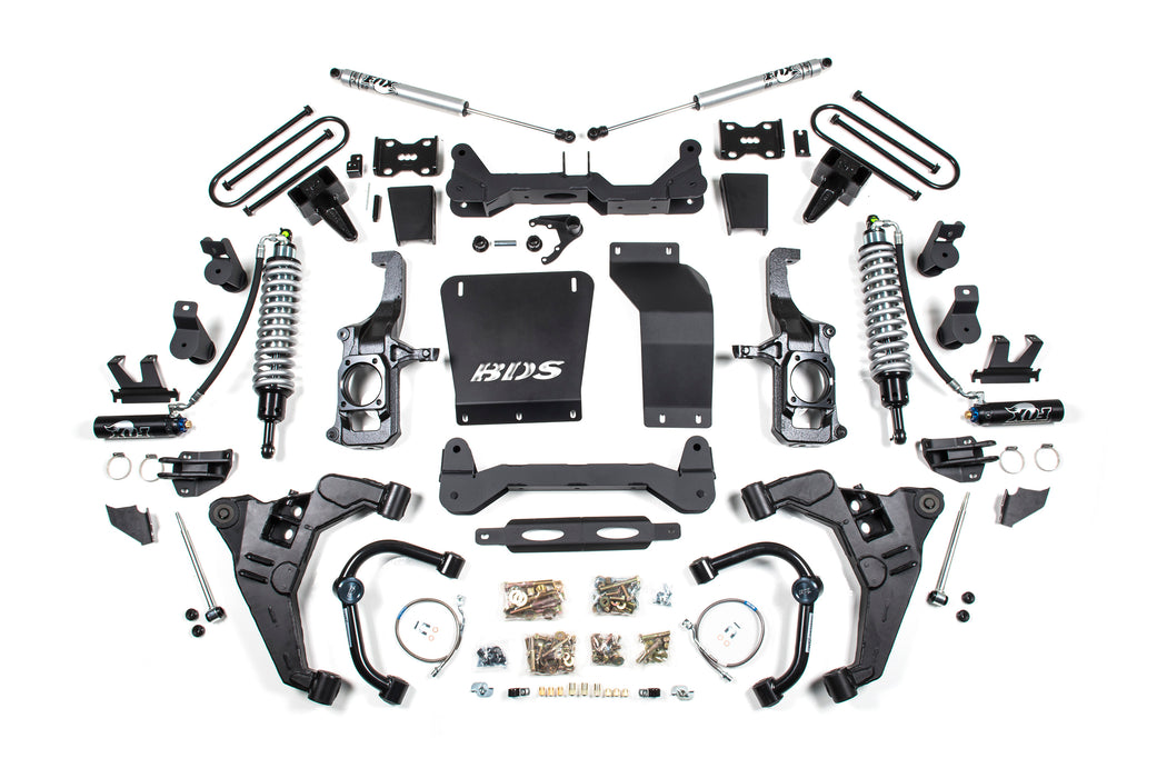 BDS Suspension 730FDSC 6.5in Front C/O Conversion /3in Rear w/ Overload - Truck Part Superstore
