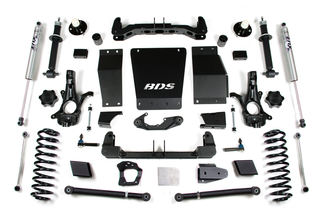 BDS Suspension 732H 15-16 GM1500 SUV 6" -Alum/Stamped UCA - Truck Part Superstore