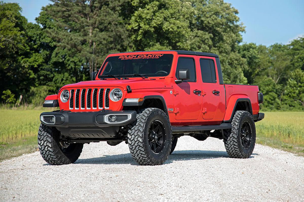 Rough Country 60100 3.5 Inch Jeep Suspension Lift Kit Coil Springs No Shocks (2020 Gladiator) Rough Country - Truck Part Superstore