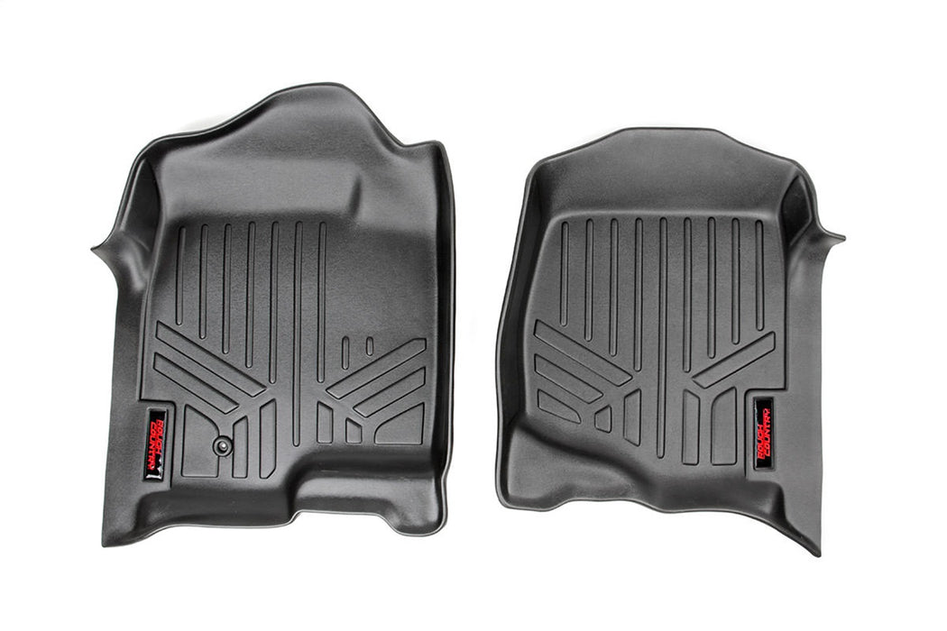 Rough Country M-2071 Heavy Duty Floor Mats Front-07-13 Silverado/Sierra Rough Country - Truck Part Superstore