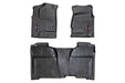 Rough Country M-21413 Heavy Duty Floor Mats Front/Rear-14-19 Silverado/Sierra 1500/2500 HD/3500 HD Crew Cab Rough Country - Truck Part Superstore