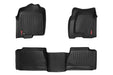 Rough Country M-29912 Heavy Duty Floor Mats Front/Rear-99-06 Silverado/Sierra Ext. Cab Rough Country - Truck Part Superstore