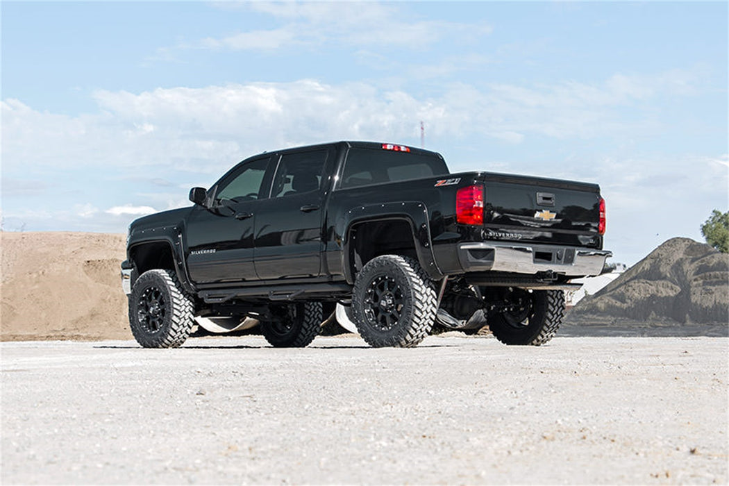 Rough Country F-C11412 Chevrolet Pocket Fender Flares w/Rivets 14-15 Silverado 1500-6.5 Foot/8 Foot Bed Rough Country - Truck Part Superstore