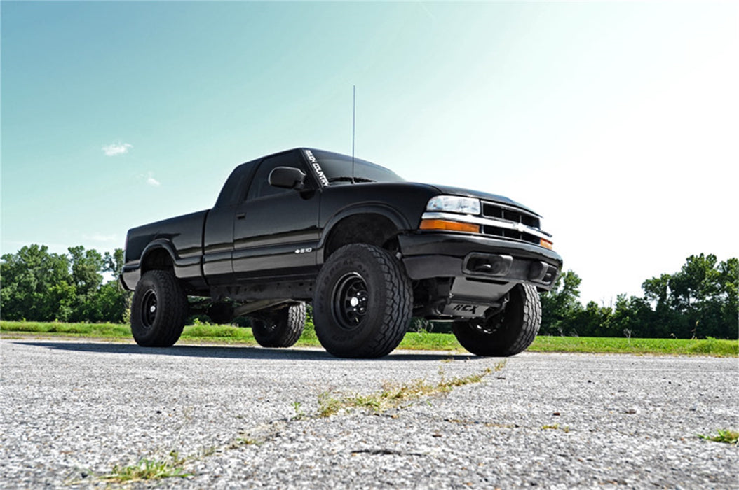 Rough Country 244.20 Suspension Lift Kit w/Shocks; 6 in. Lift; - Truck Part Superstore