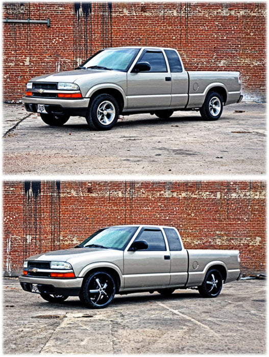 Rough Country 724 2 Inch/2.5 Inch Lowering Kit 91-03 Sonoma 83-97 S10 Blazer Rough Country - Truck Part Superstore