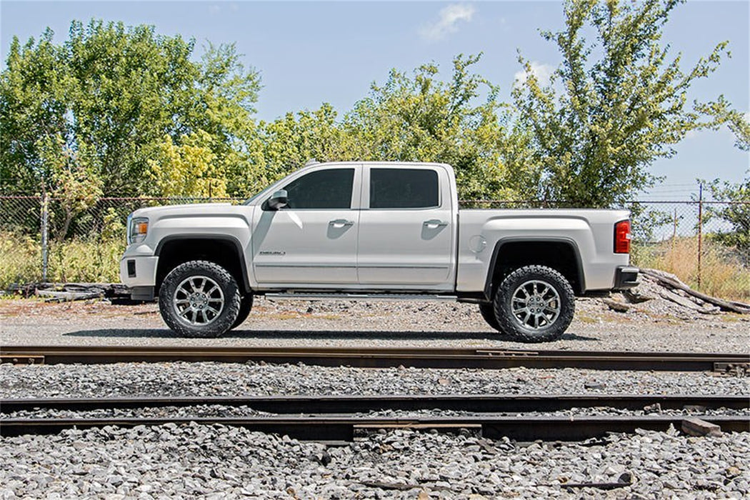 Rough Country 17600 7.0 Inch GMC Suspension Lift Kit 14-18 1500 Denali PU 4WD w/MagneRide Aluminum and Stamped Steel Rough Country - Truck Part Superstore
