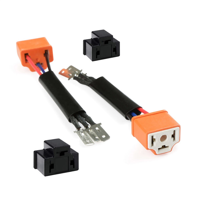 Holley H820 Holley Retrobright Adapter; H4; Ceramic; Non-Standard Plug; Pin-Out Swap; 2 Pc.; - Truck Part Superstore