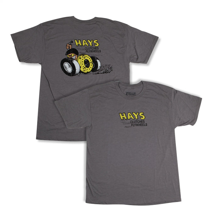 Hays 10073-4THYS Hays Cartoon T-Shirt; Hays Clutches & Flywheels; Gray; Size 4T; - Truck Part Superstore