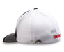 Holley 10160-LGHOL Cap; Holley Equipped Logo; Flex Mesh; Black/White; Large; - Truck Part Superstore
