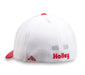 Holley 10161-LGHOL Cap; Holley Equipped Logo; Flex Mesh; Red/White; Large; - Truck Part Superstore
