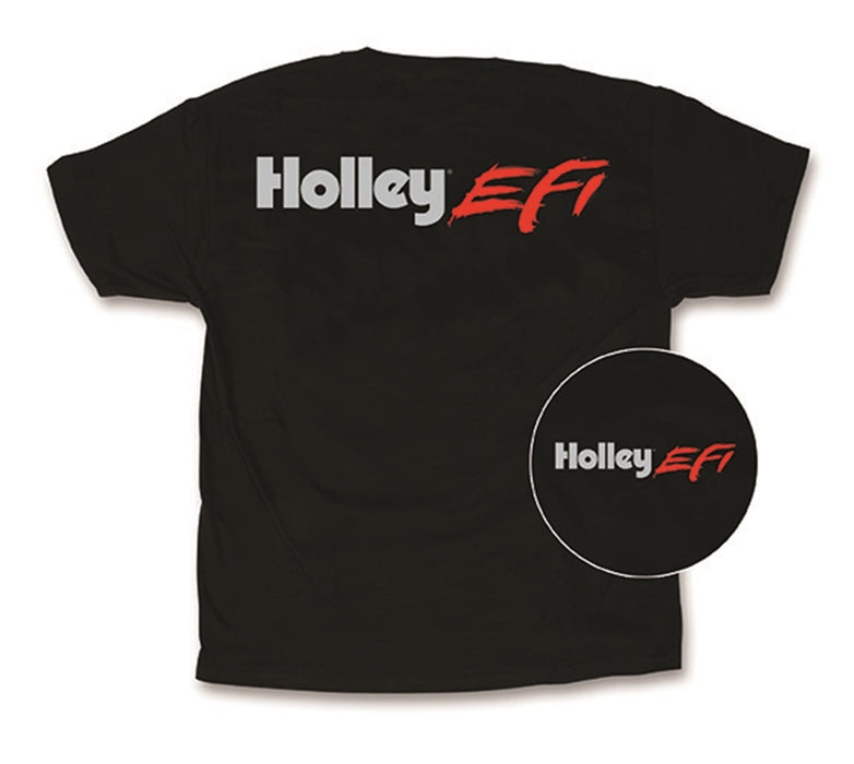 Holley 10044-XXXLHOL EFI T-Shirt; Holley EFI; Mens; Short Sleeve; Black; XXXLarge; - Truck Part Superstore