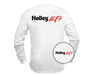Holley 10043-XXXLHOL EFI T-Shirt; Holley EFI; Mens; Long Sleeve; White; XXXLarge; - Truck Part Superstore