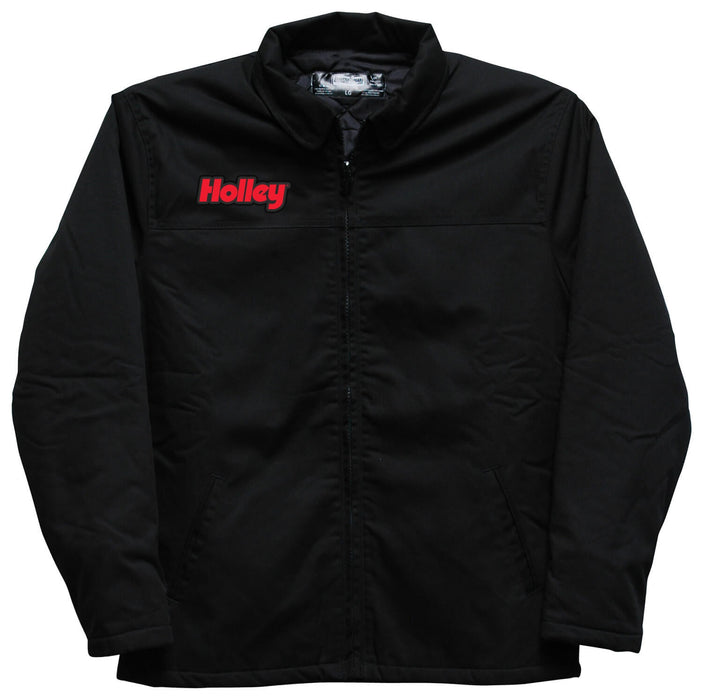 Holley 10359-MDHOL Holley Shop Jacket; Black; Long Sleeve; Medium; - Truck Part Superstore