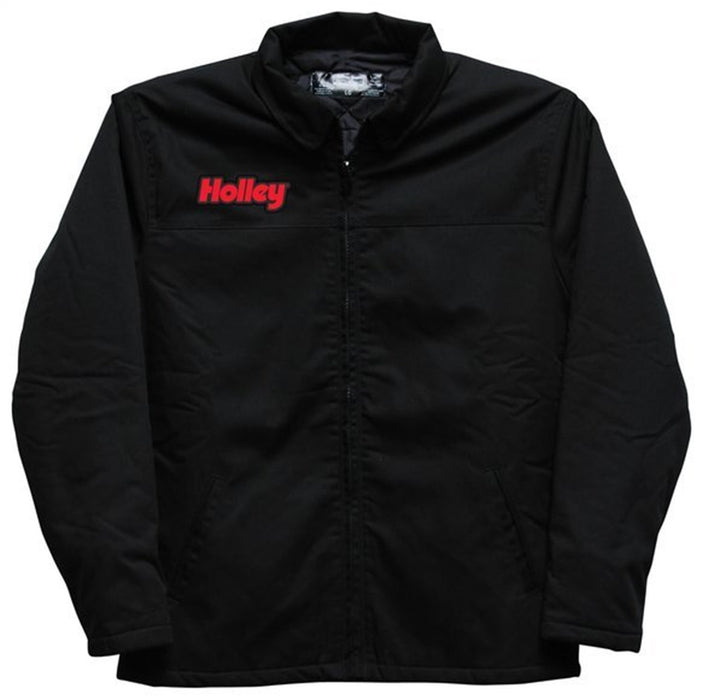 Holley 10359-MDHOL Holley Shop Jacket; Black; Long Sleeve; Medium; - Truck Part Superstore