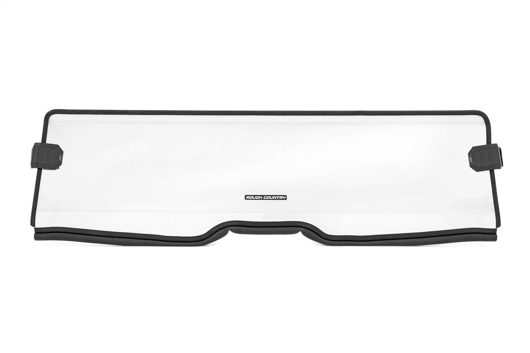 Rough Country 98182021A Half Windshield Scratch Resistant 19-22 Honda Talon 1000X/20-22 Talon 1000X-4 Rough Country - Truck Part Superstore