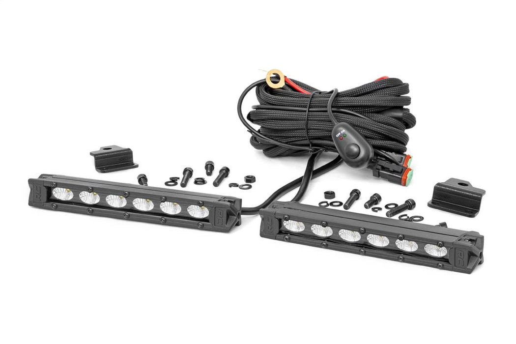 Rough Country 92016 Honda Dual 6 Inch Slimline LED Bumper Kit 19-20 Foreman Rough Country - Truck Part Superstore