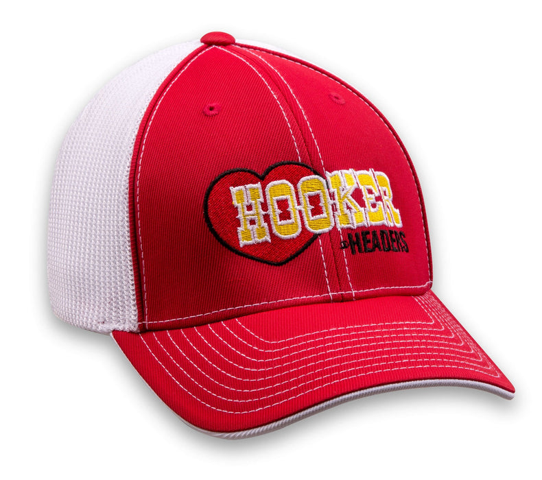 Hooker 10163-LGHKR Hooker Headers Cap; Flex Mesh; Large; Red; - Truck Part Superstore