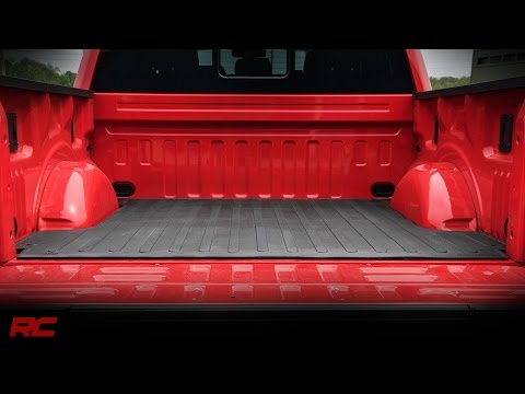 Rough Country RCM676 Ram Bed Mat w/RC Logos 03-20 PU 6ft 4 Inch Bed Rough Country - Truck Part Superstore