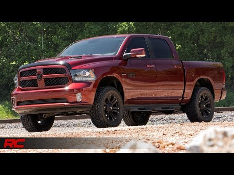 Rough Country 31231 3.0 Inch Dodge Bolt-On Lift Kit w/ N3 Struts and Rear N3 Shocks For 12-18 Ram 1500 4WD Rough Country - Truck Part Superstore