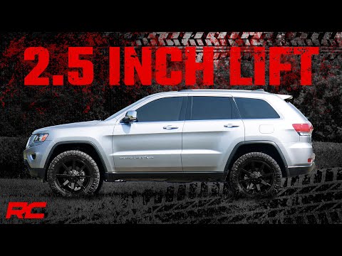 Rough Country 91130 2.5 Inch Lift Kit N3 Struts 11-15 Jeep Grand Cherokee 4WD Rough Country - Truck Part Superstore