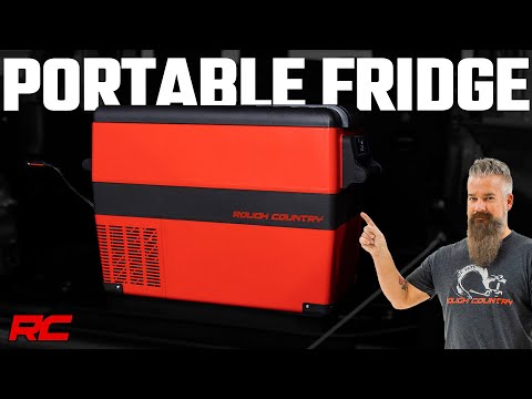 Rough Country 99020 45L Portable Refrigerator / Electric Cooler 12 Volt AC 110 Rough Country - Truck Part Superstore