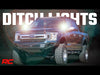 Rough Country 71029 Ford 2-inch LED Lower Windshield Flood Pattern Ditch Kit 15-21 Ford F-150 Rough Country - Truck Part Superstore