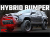 Rough Country 10745 Front Bumper Hybrid with 20 Inch LED DRL Light Bar 14-22 Toyota 4Runner 2WD/4WD Rough Country - Truck Part Superstore