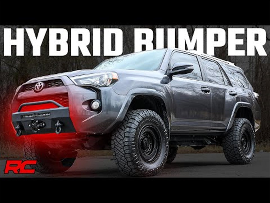 Rough Country 10743A Front Bumper Hybrid 14-22 Toyota 4Runner 2WD/4WD Rough Country - Truck Part Superstore