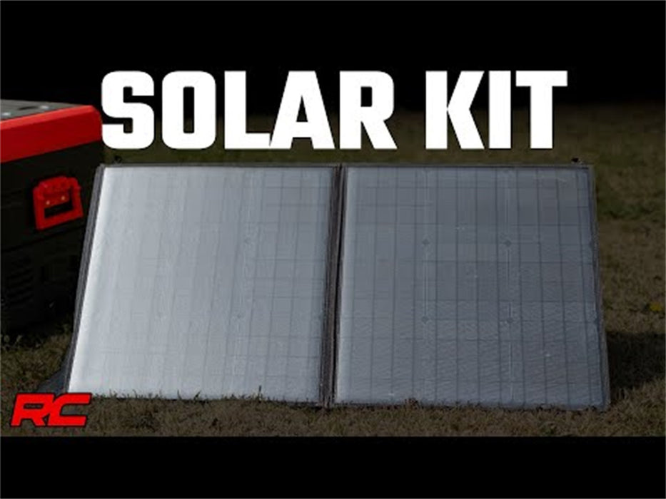 Rough Country 99026 Solar Panel Recharge Kit for 50L Portable Refrigerator/Freezer Rough Country - Truck Part Superstore